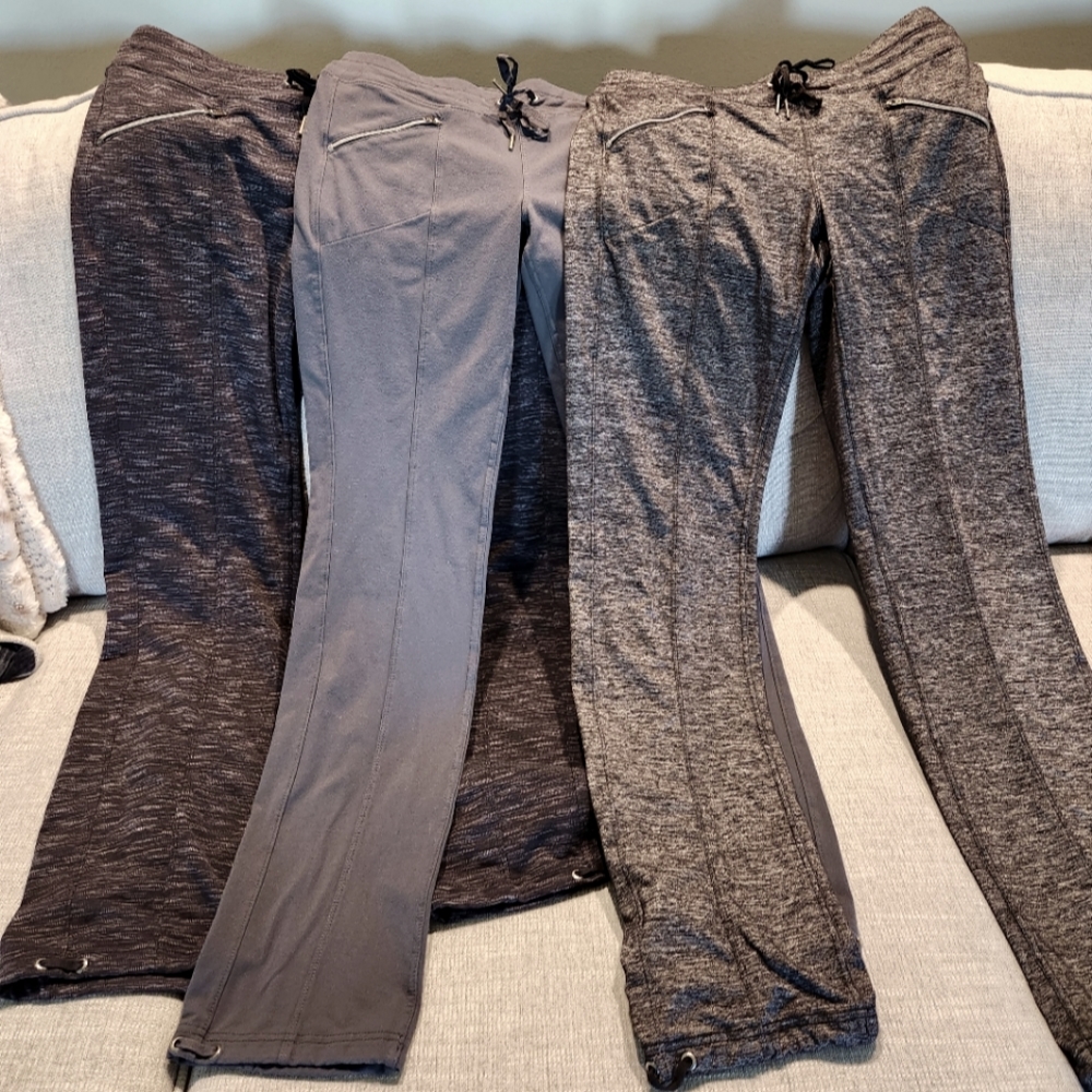 Athleta BUNDLE! Metro slouch jogger BUNDLE of 3!!! All sm regular.